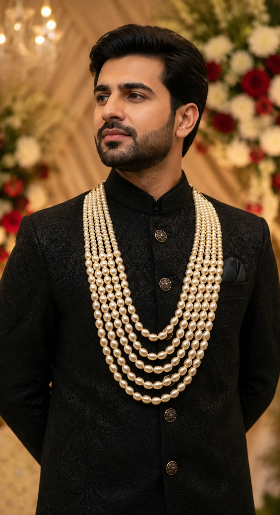 Classic Golden Groom Necklace