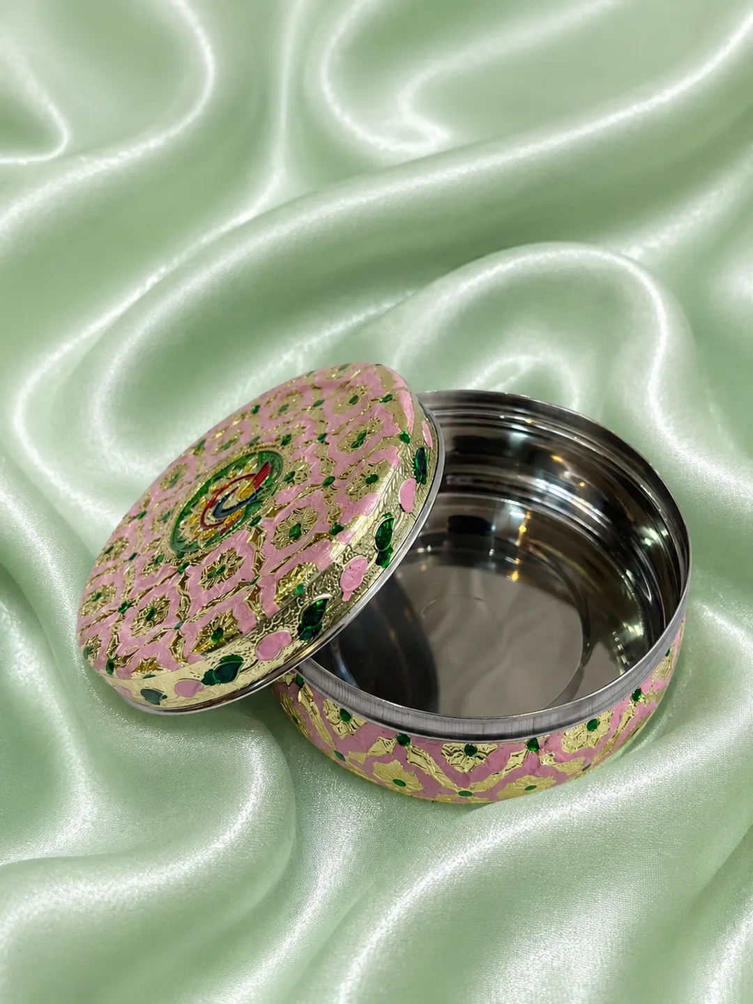 Pink Ladoo Box