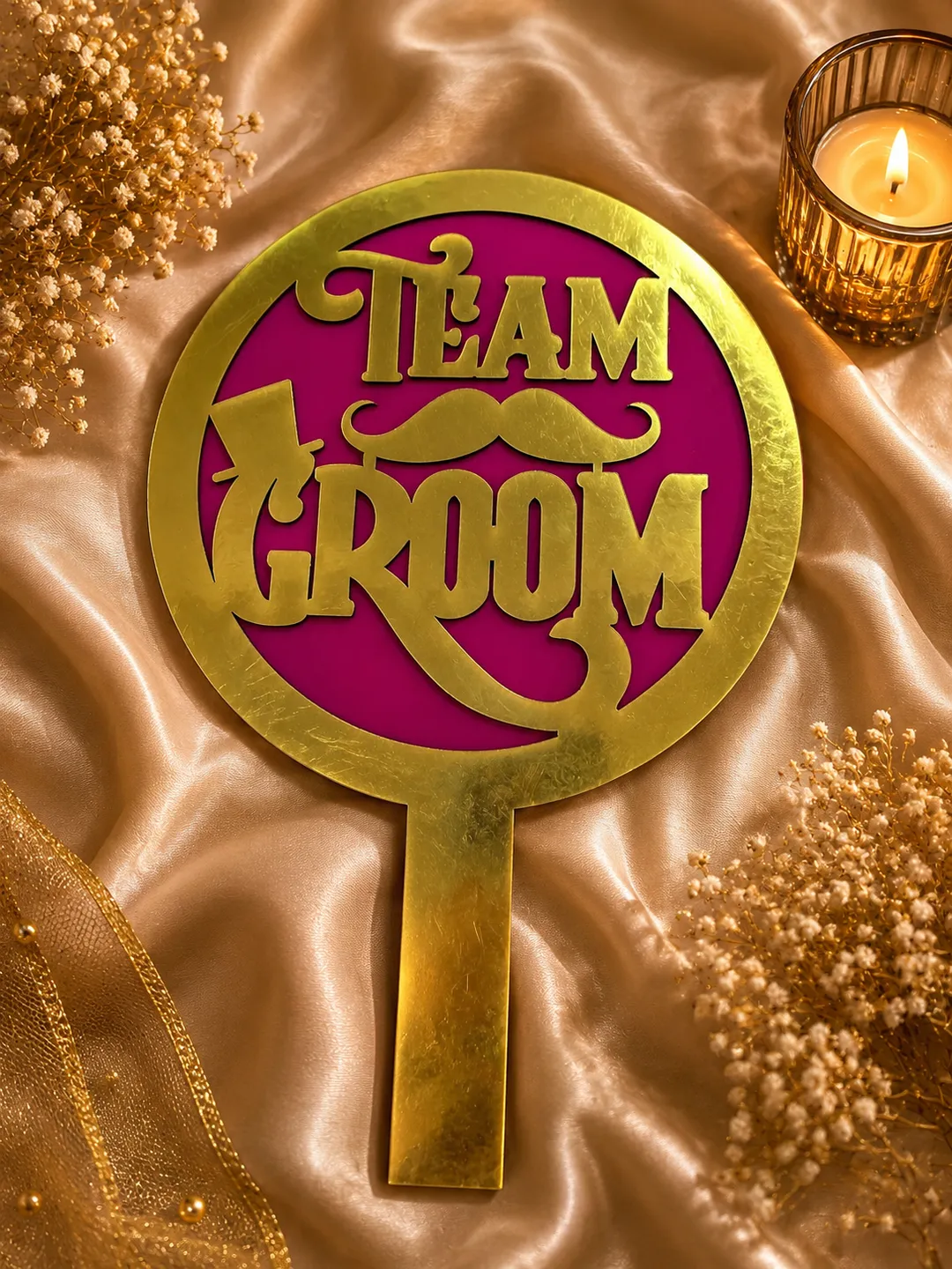 Team Groom Royal Wedding Plaque