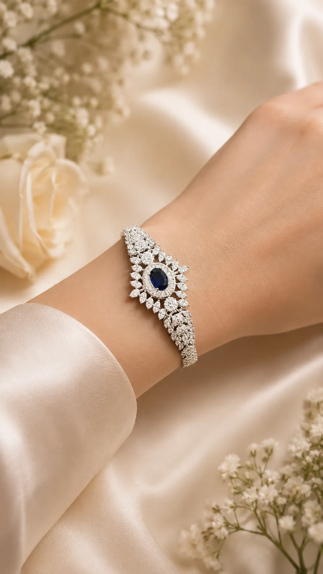Majestic Marquise Bridal Bracelet