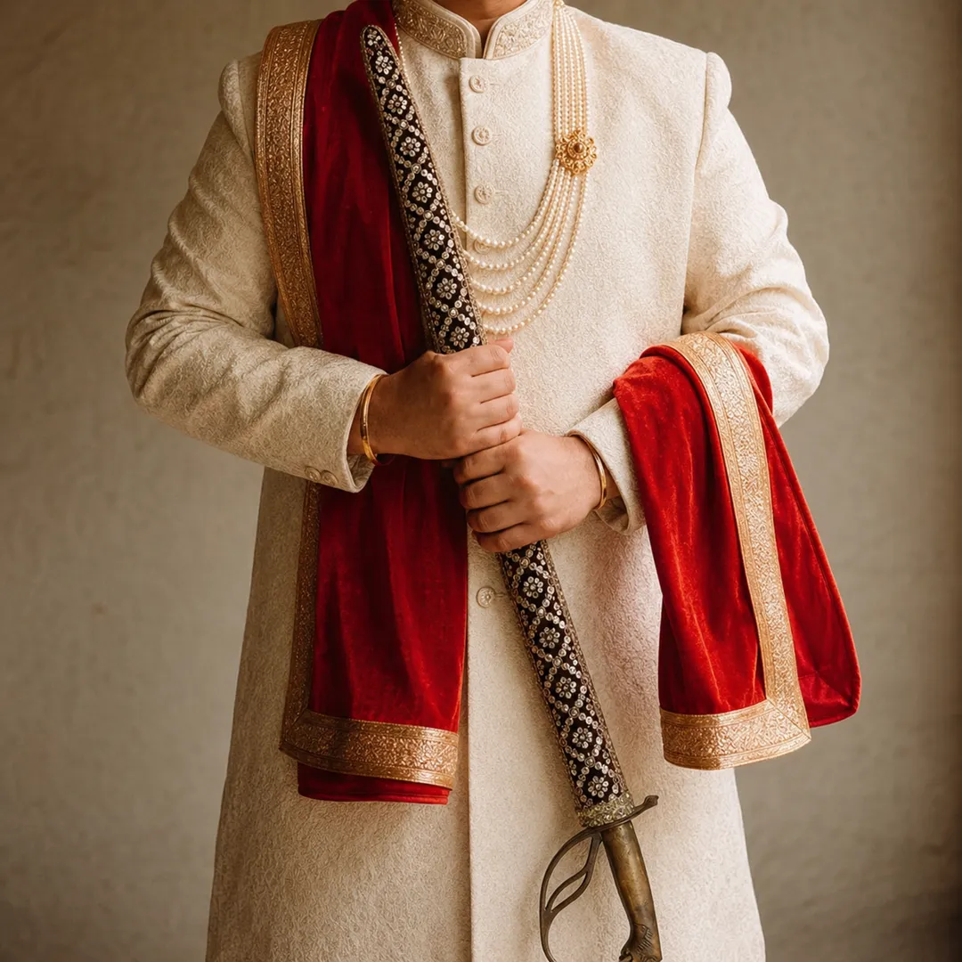 Maharaja Embroidered Kirpan
