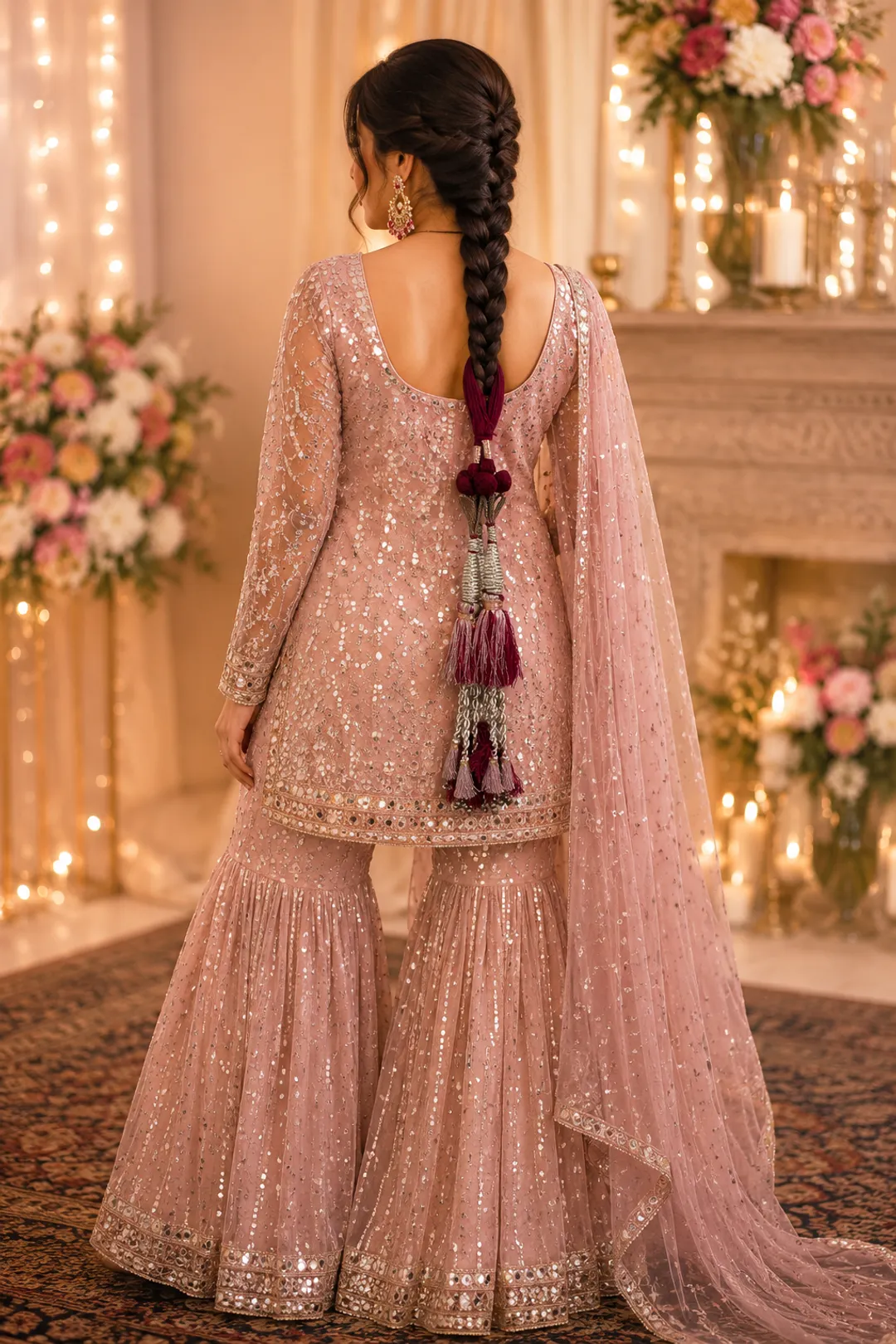 Golden Grace Tassel Parandi