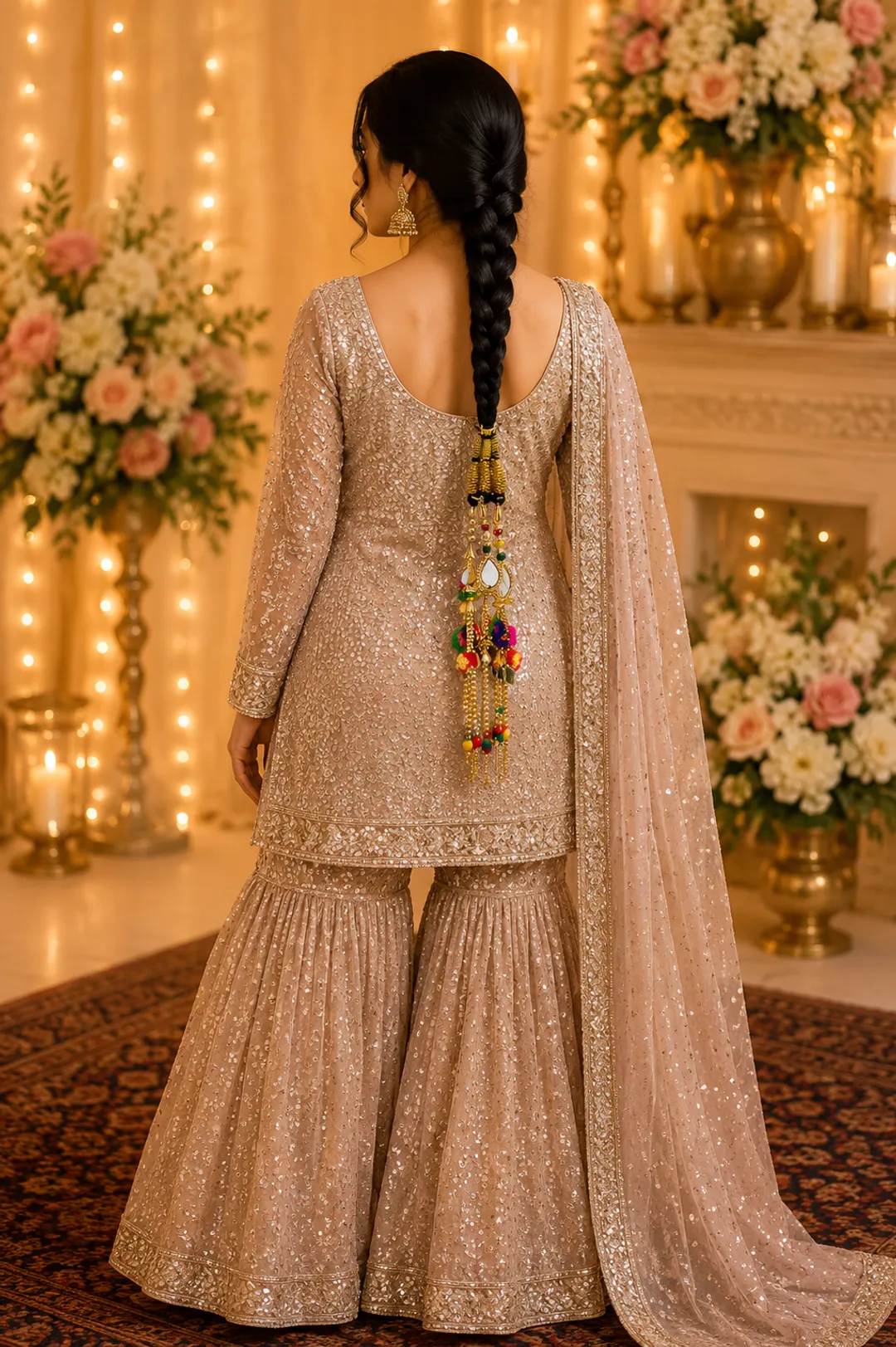 Classic Punjabi Tassel Parandi