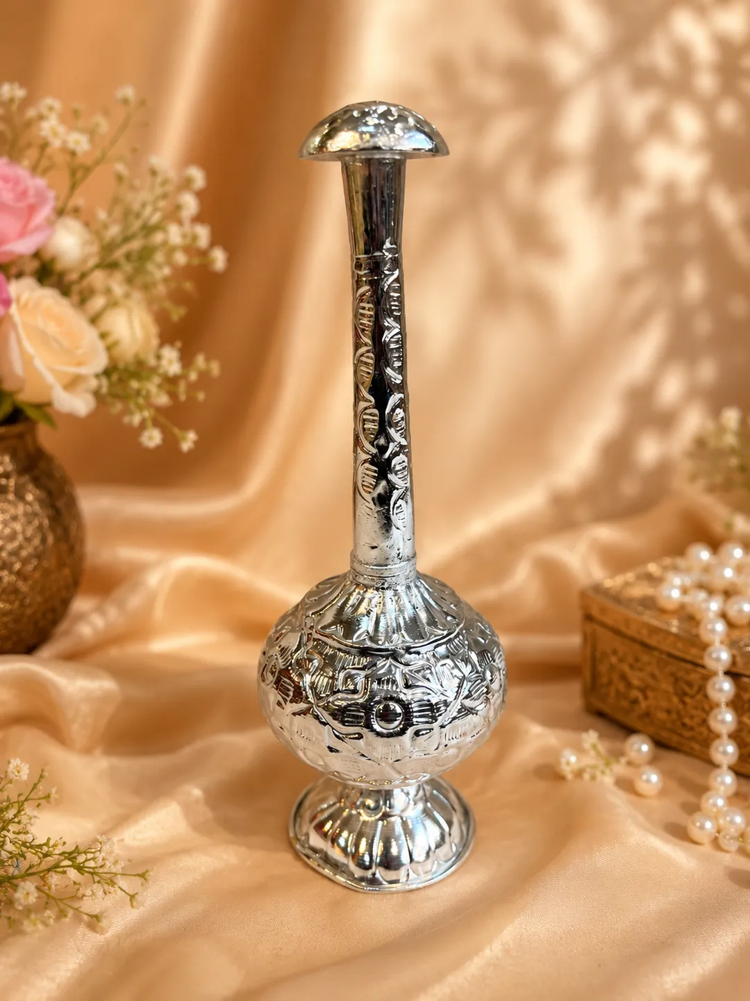 Shahi Silver Gulab Pash