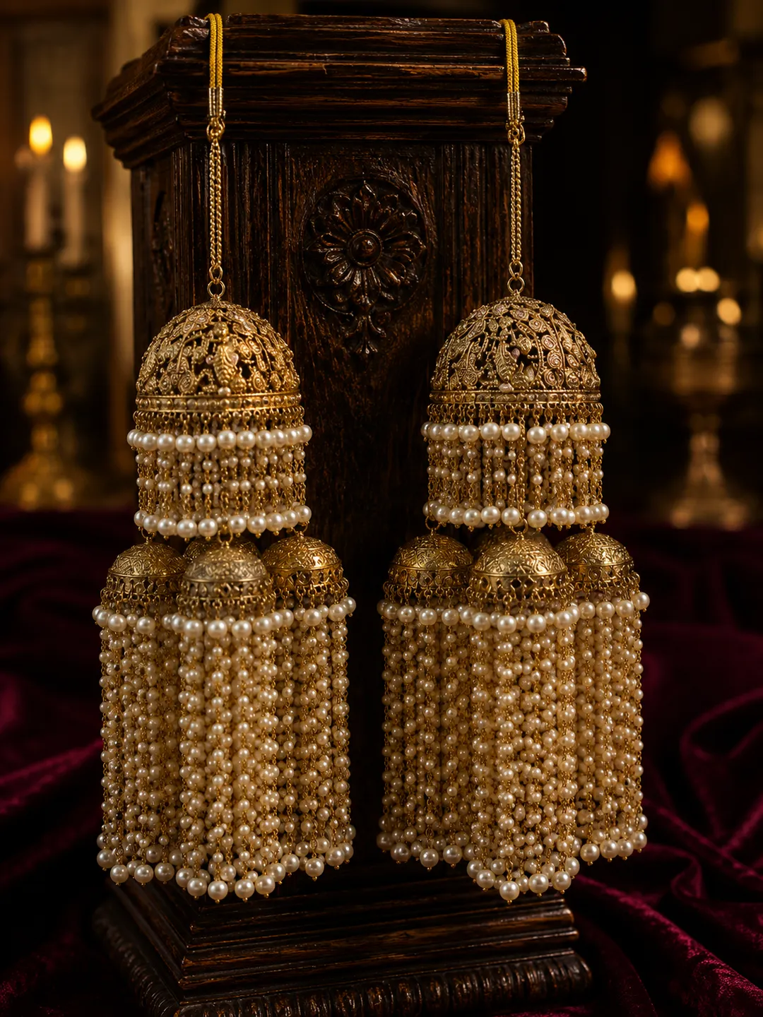 Rajsi Pearl Cascade Kaleera