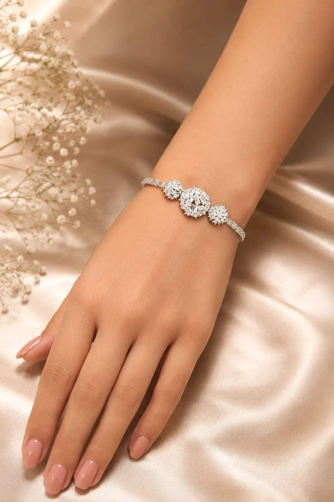 Radiant Floral Bracelet