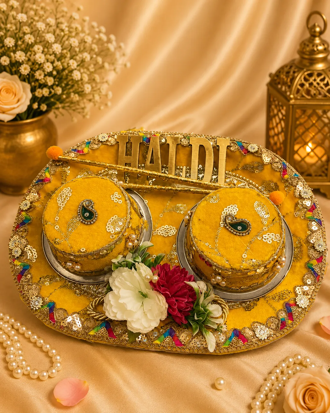 Royal Haldi Ceremony Platter