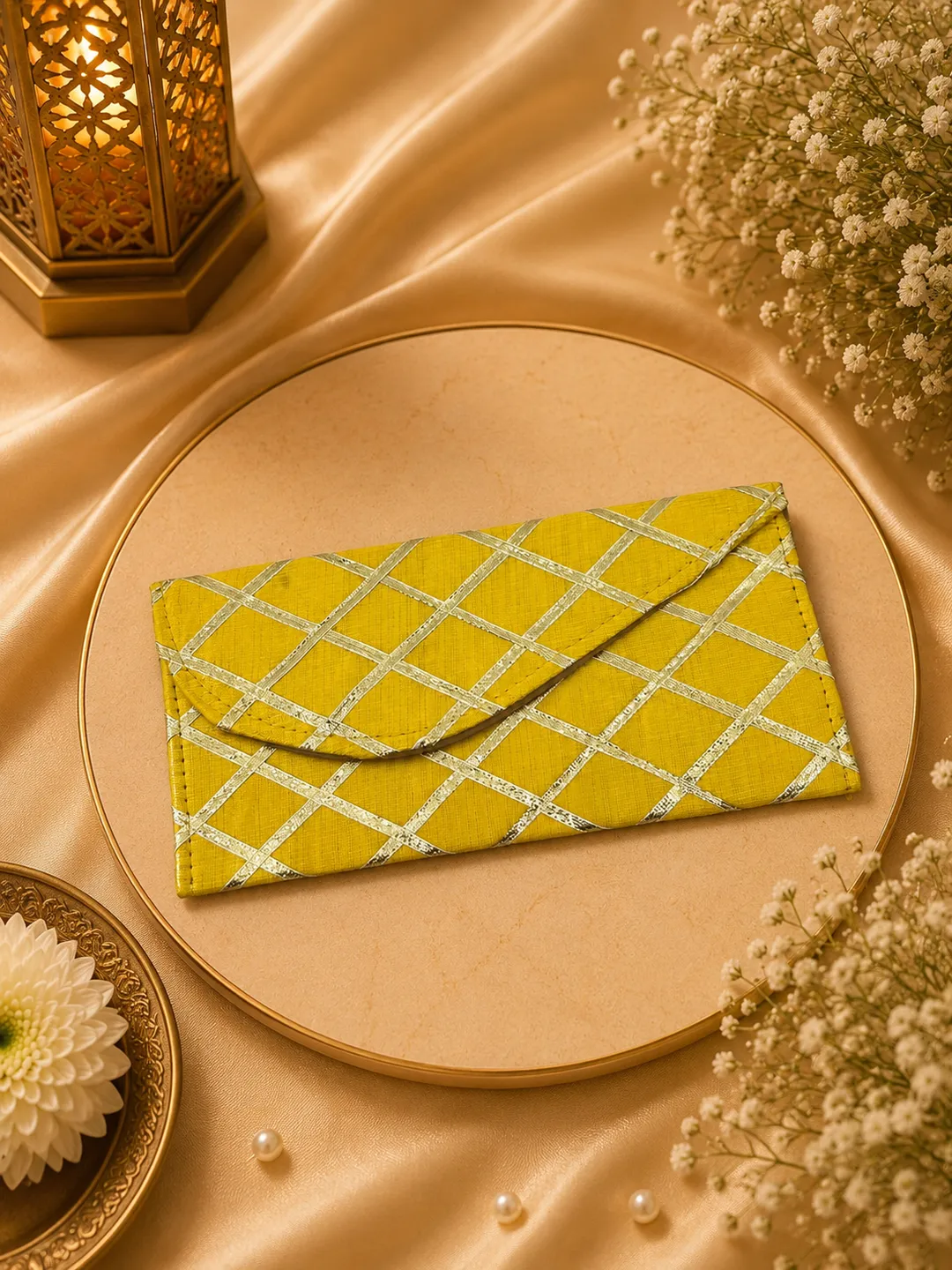 Golden Trellis Shagun Envelope