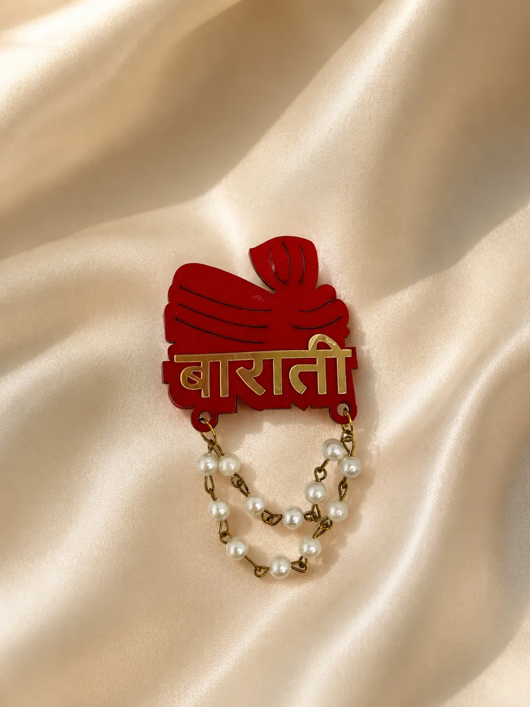 Baraati Pearl Brooch (Pack Of 10)