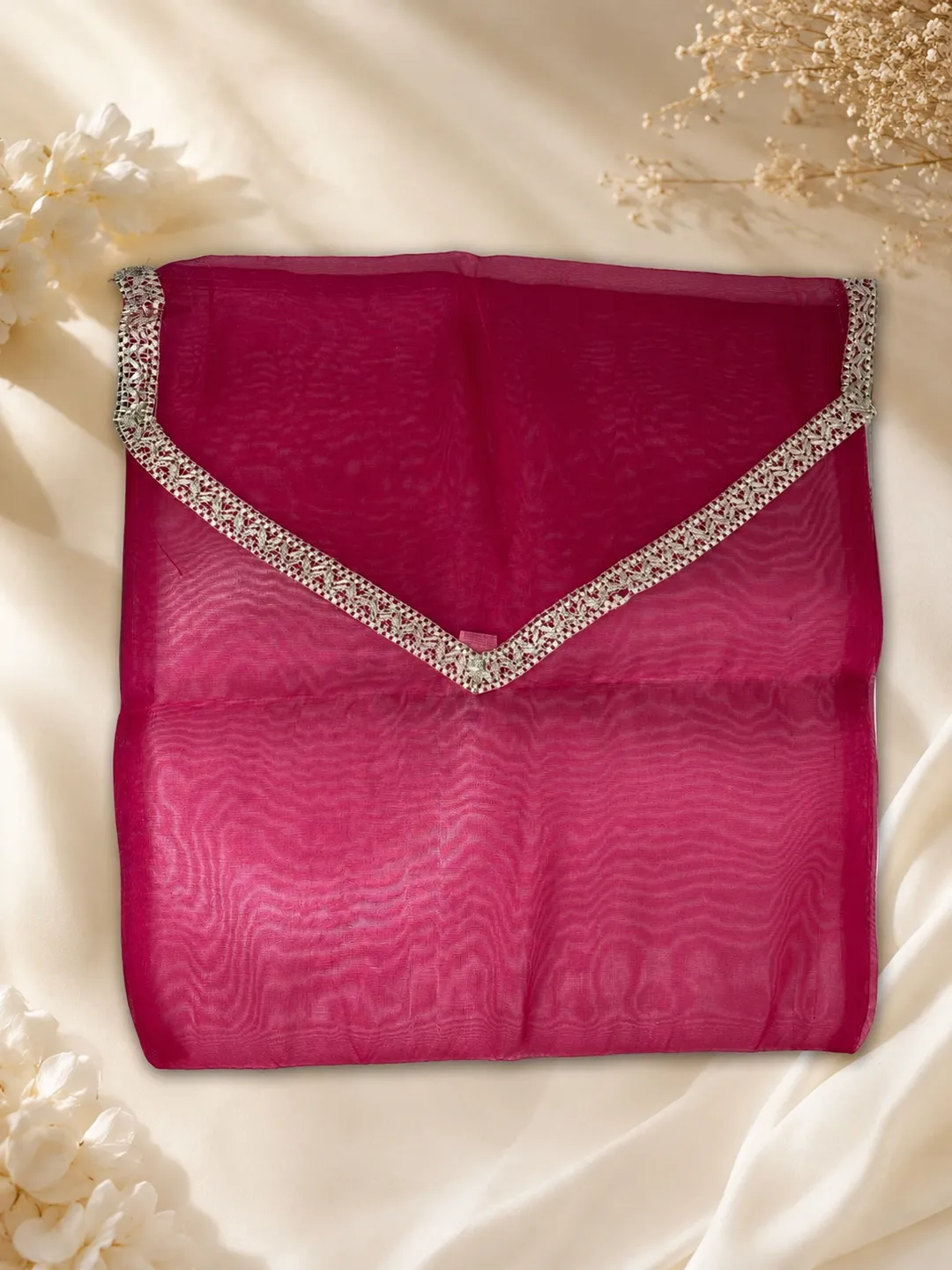 Royal Magenta Saree Cover (Pack of 5)