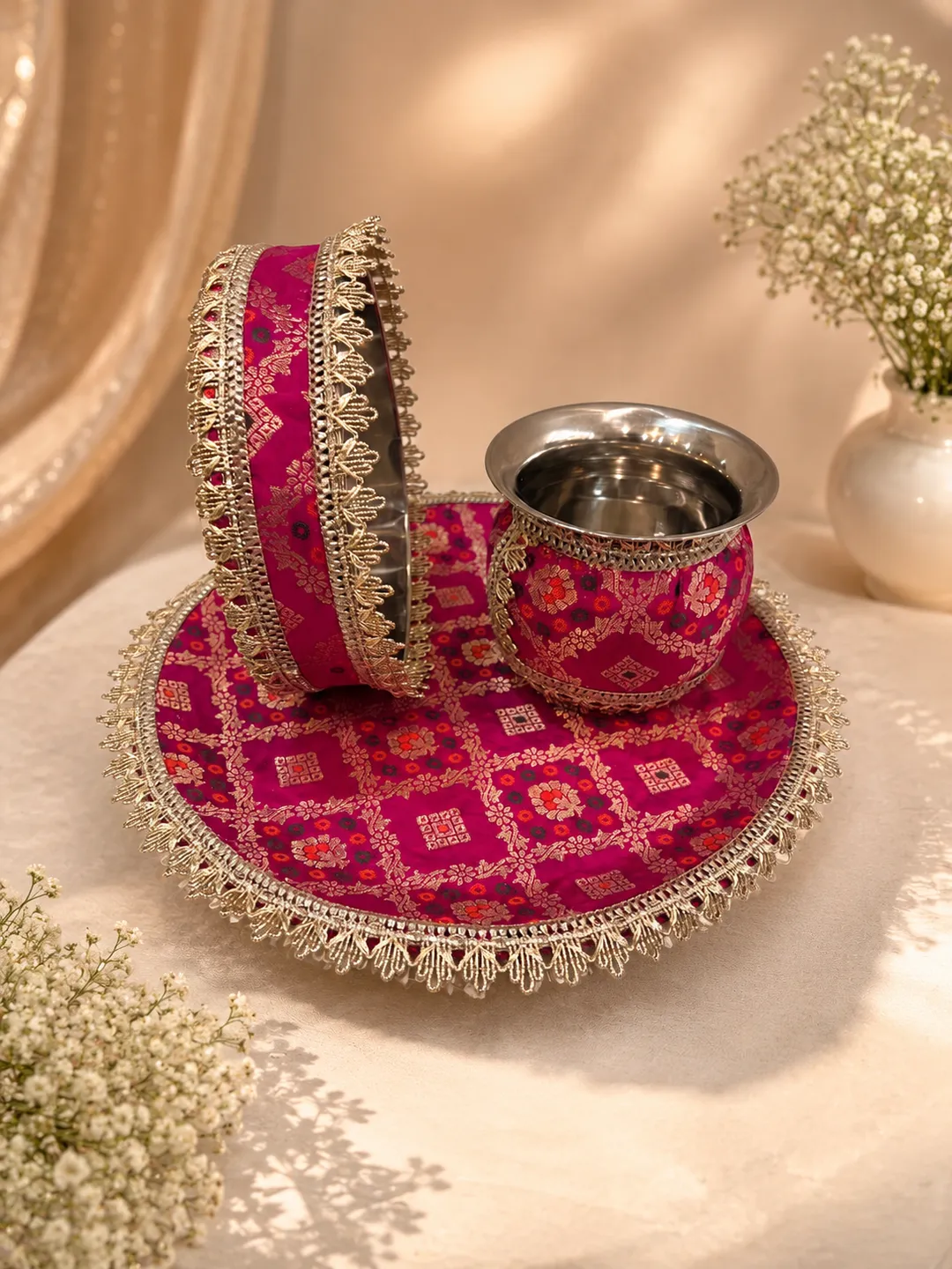 Royal Karwa Chauth Thali Set