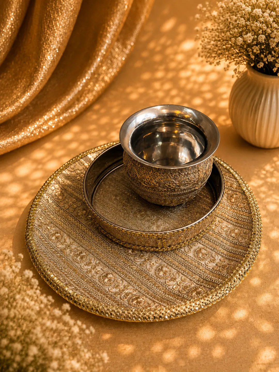 Vaibhav Karwa Thali Set