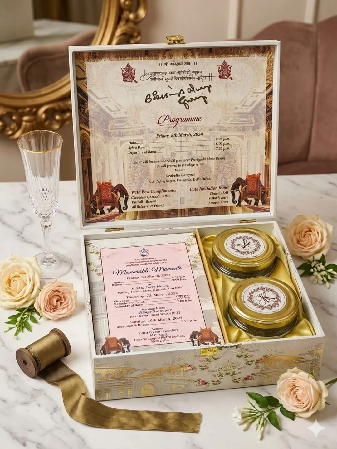 Royal Invitation Box