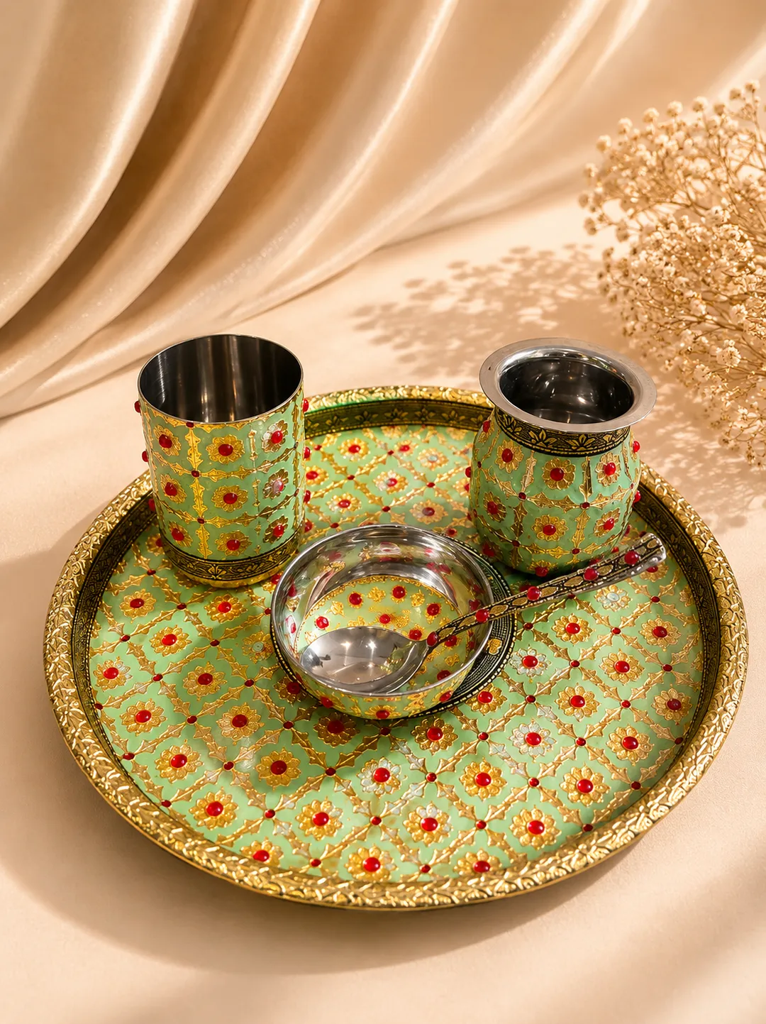 Karwa Ritual Thali Set