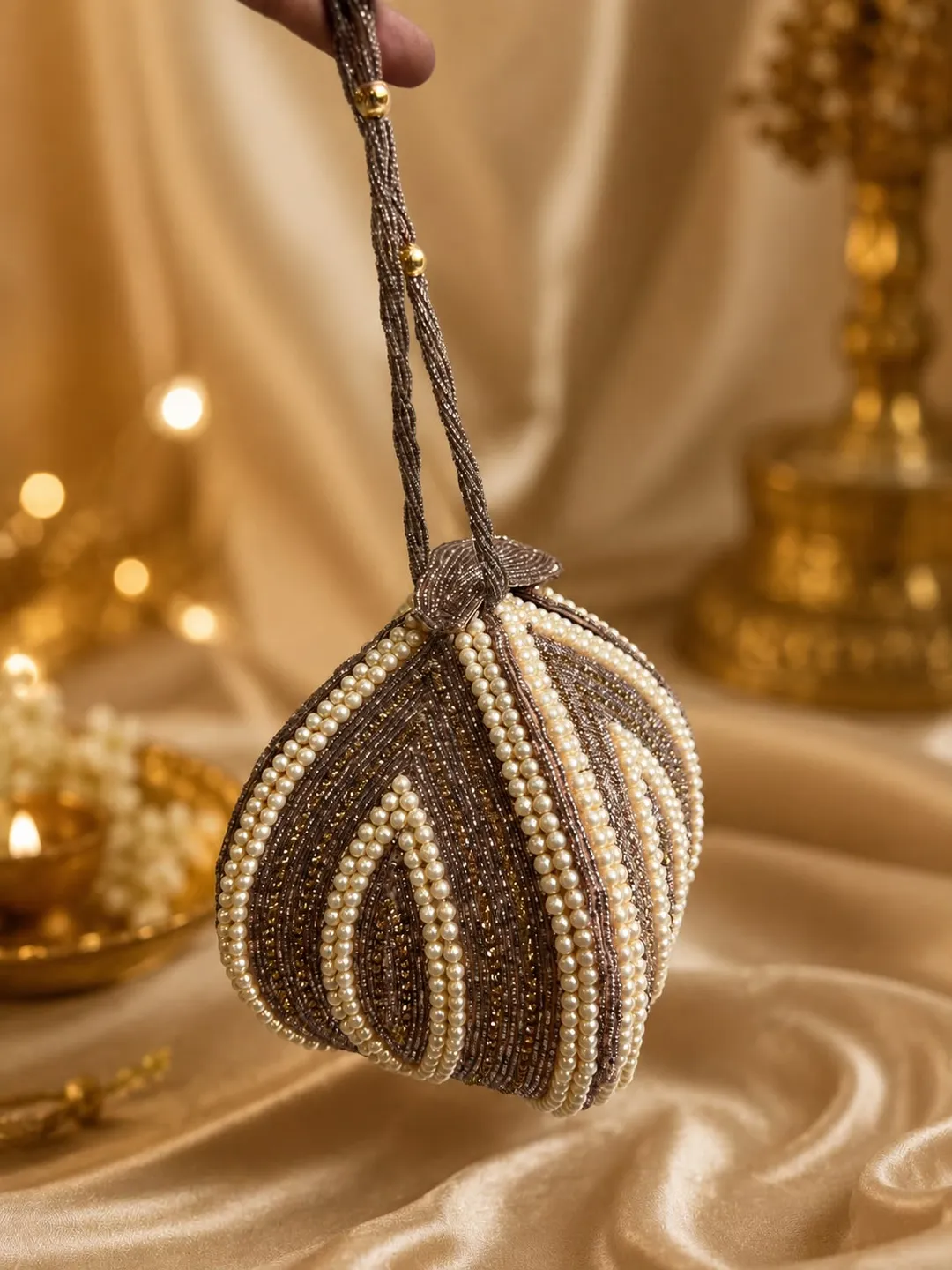 Bloom Pearl Potli