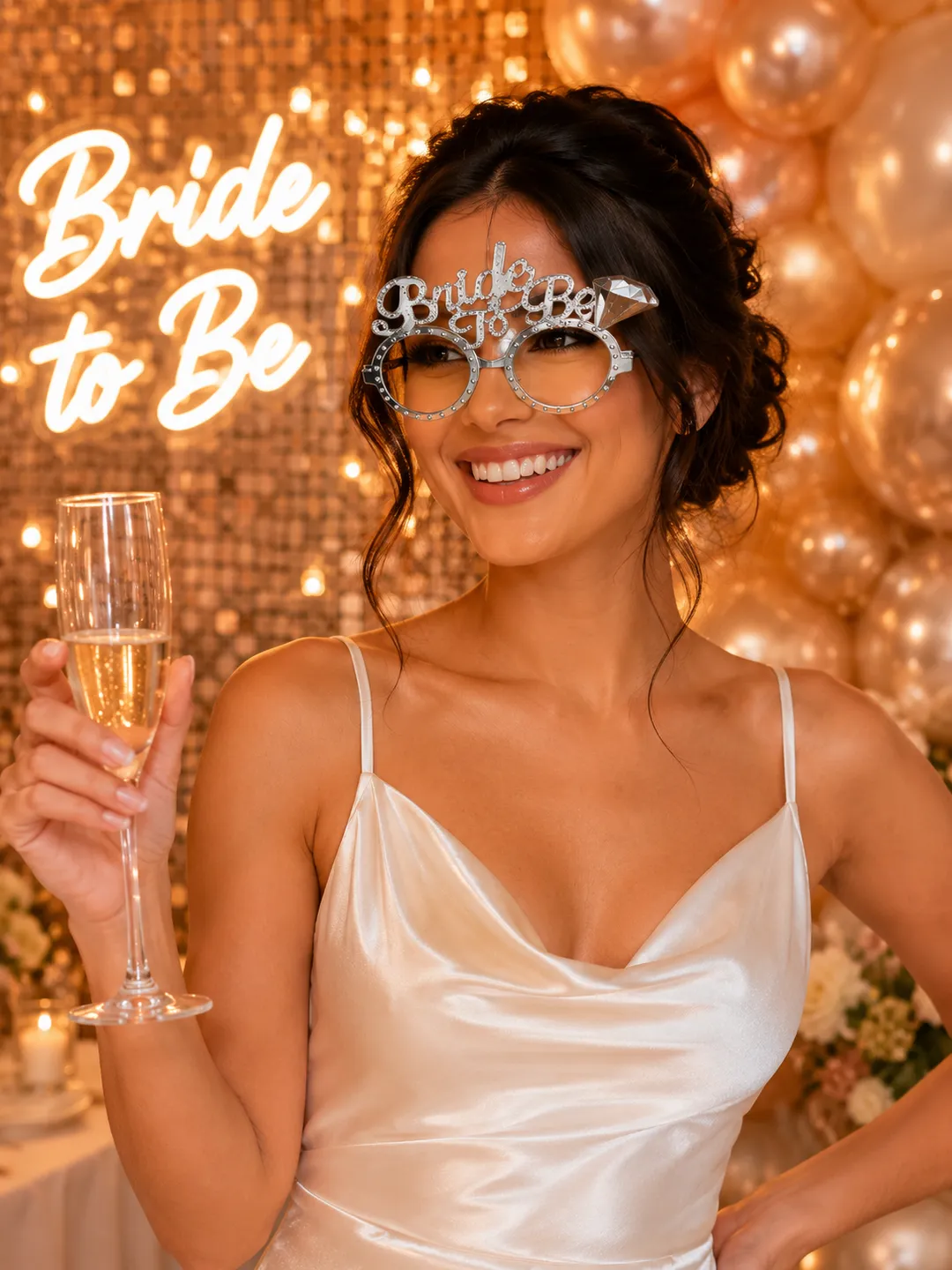 Silver Bride To Be Sunglasss