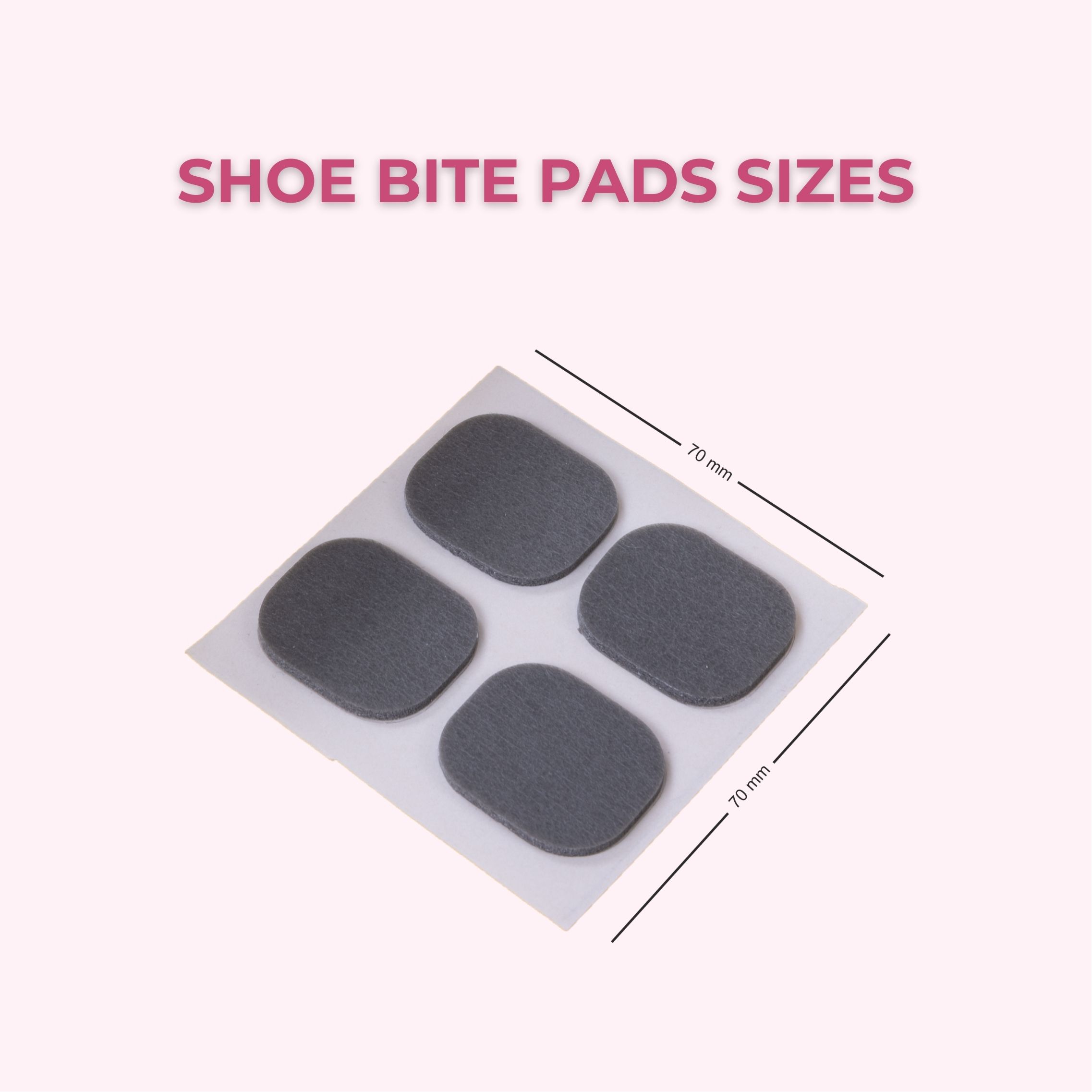 SlickFix Shoe Bite Pads (Regular)-(PACK OF 12)