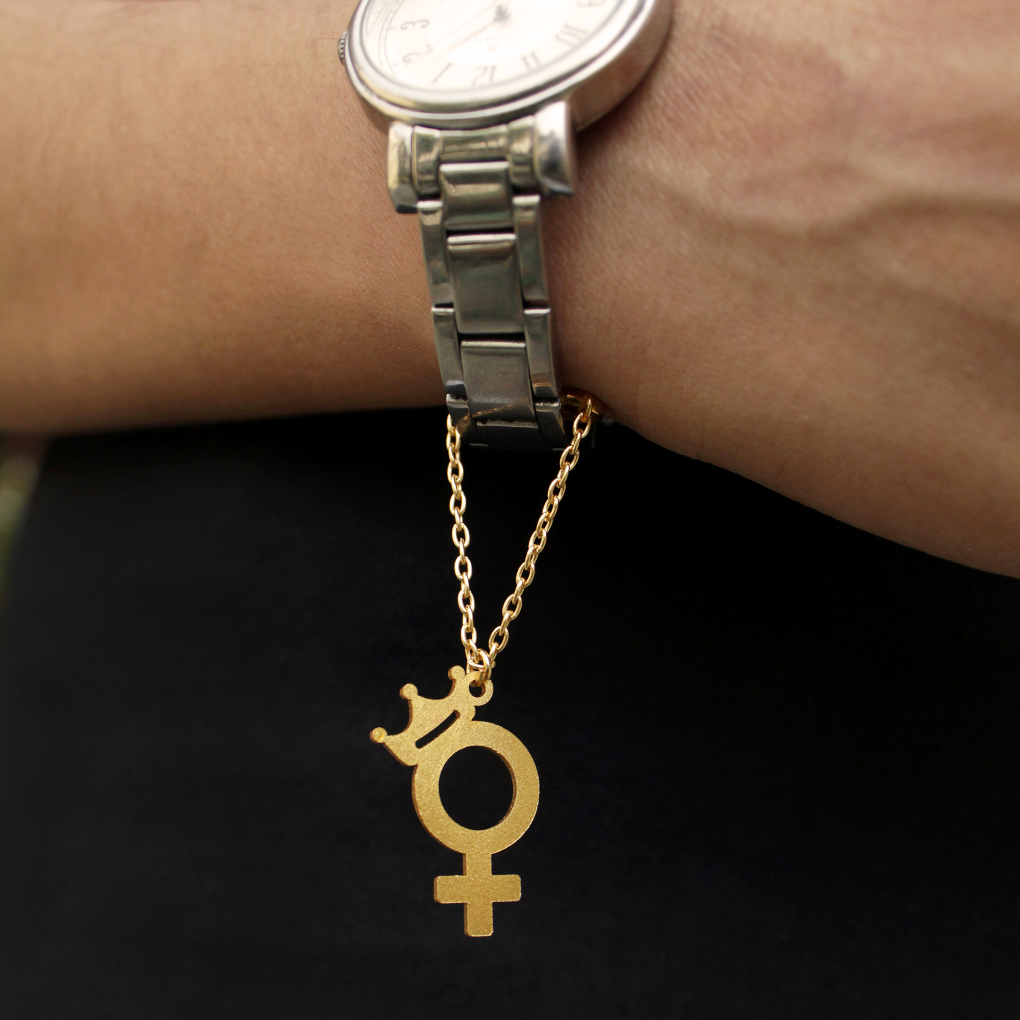 Venus Crown Watch Charm