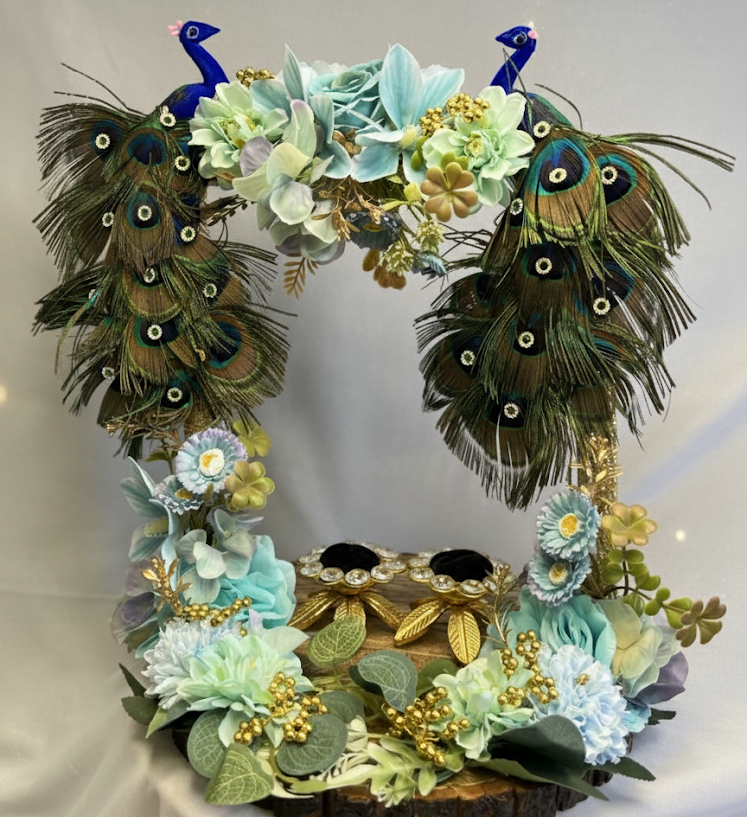 Royal Peacock Ring Platter
