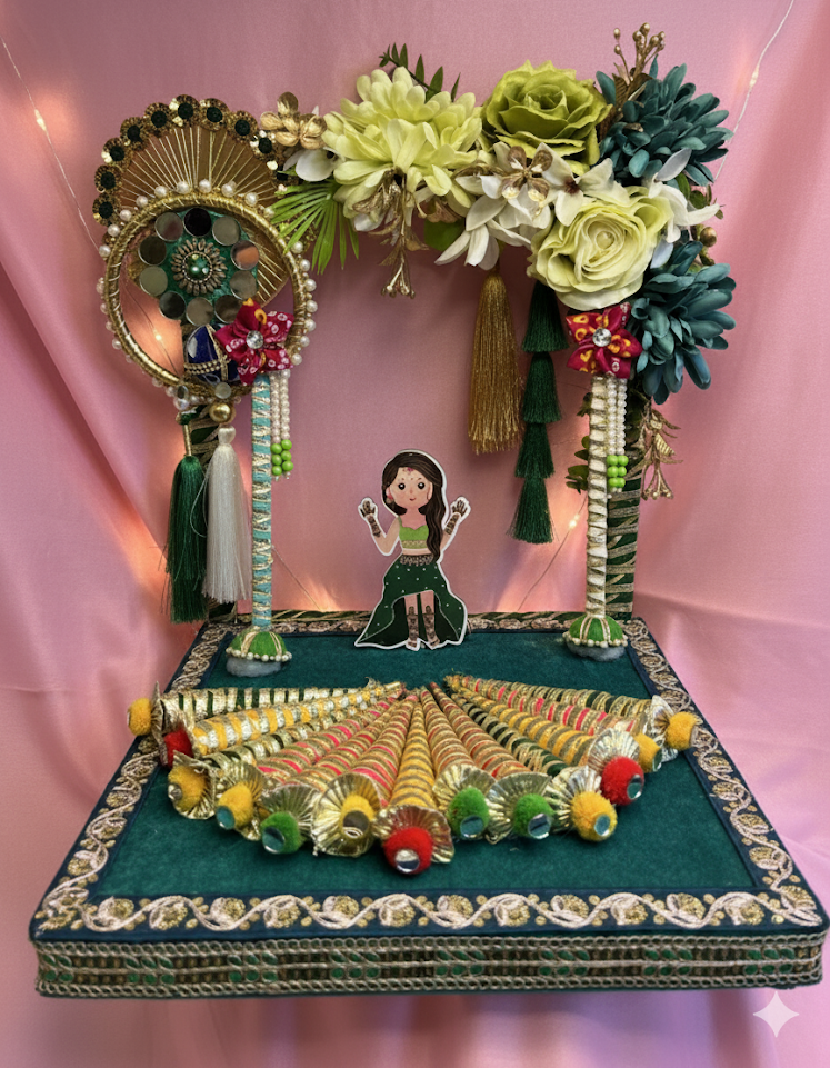 Regal Bride Mehendi Platter