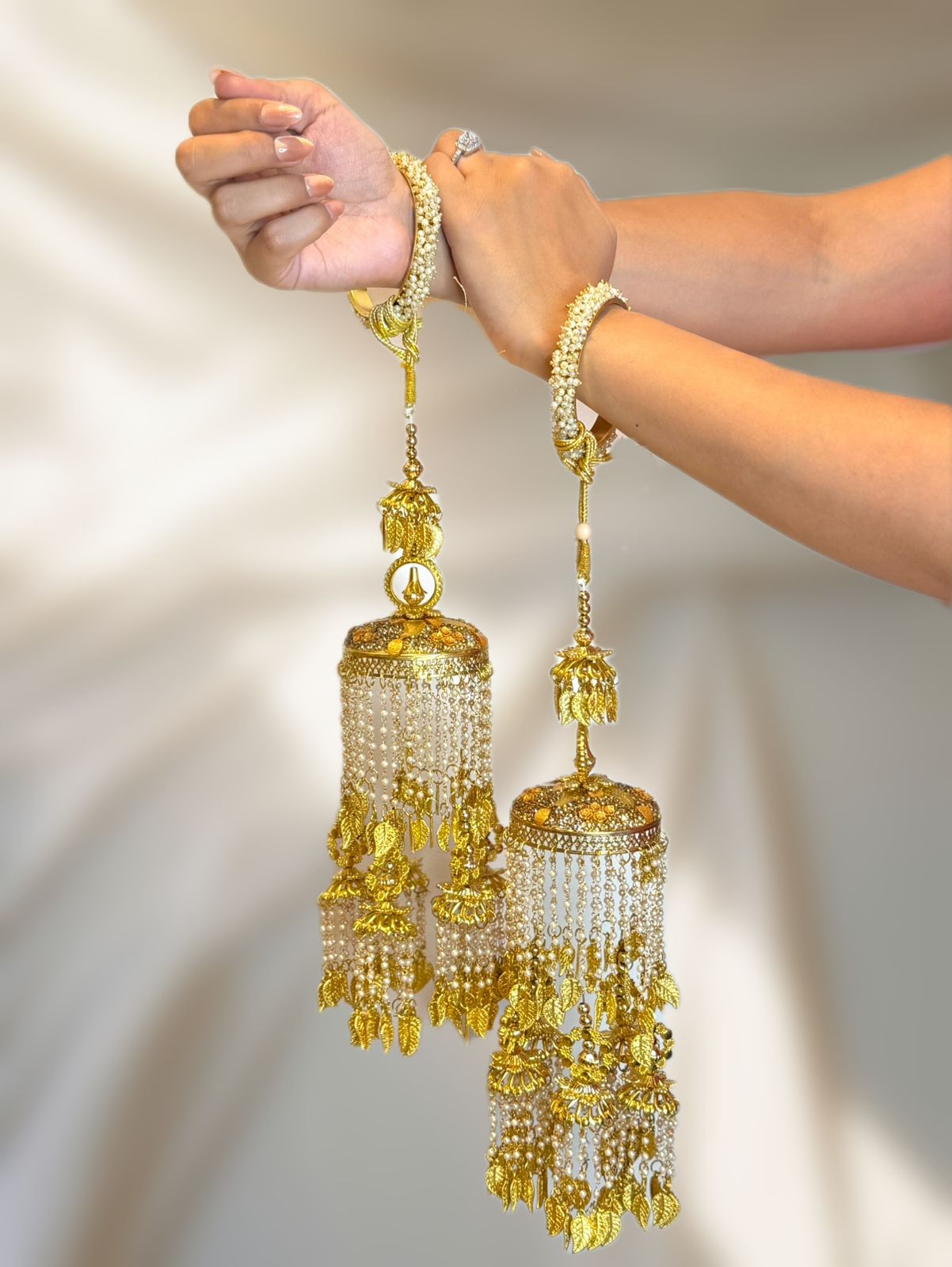 Elegant Gold Kaleeras