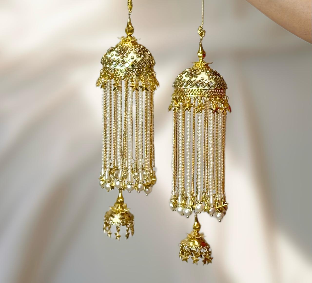 Elegant Kaleeras with Delicate Pearl Strings