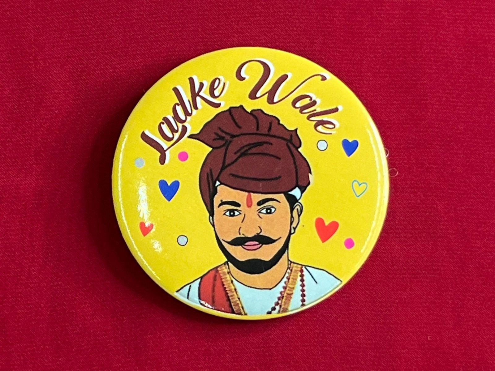 Ladke Wale Badges (PACK 12)