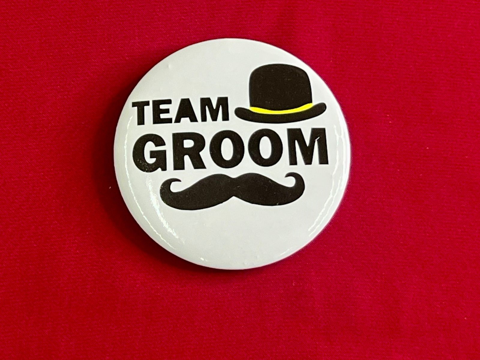 Team Groom Badge (Pack of 12)
