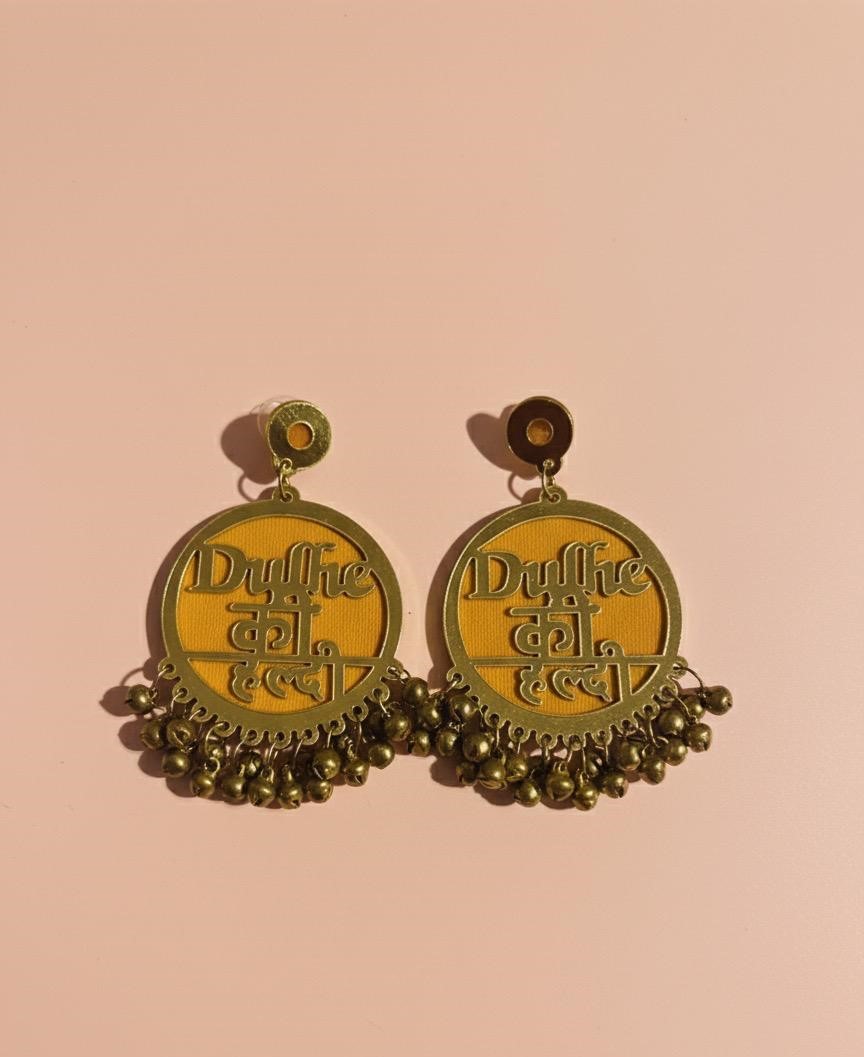 Dulhe Ki Haldi Earring