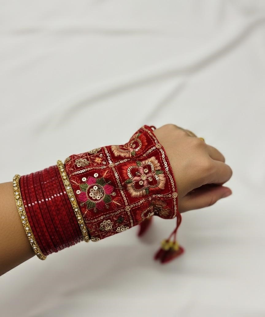 Traditional Embroided Chooda Cover