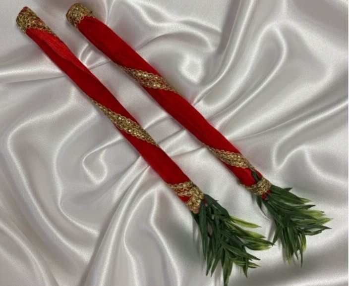 Red Haldi Leaf Stick