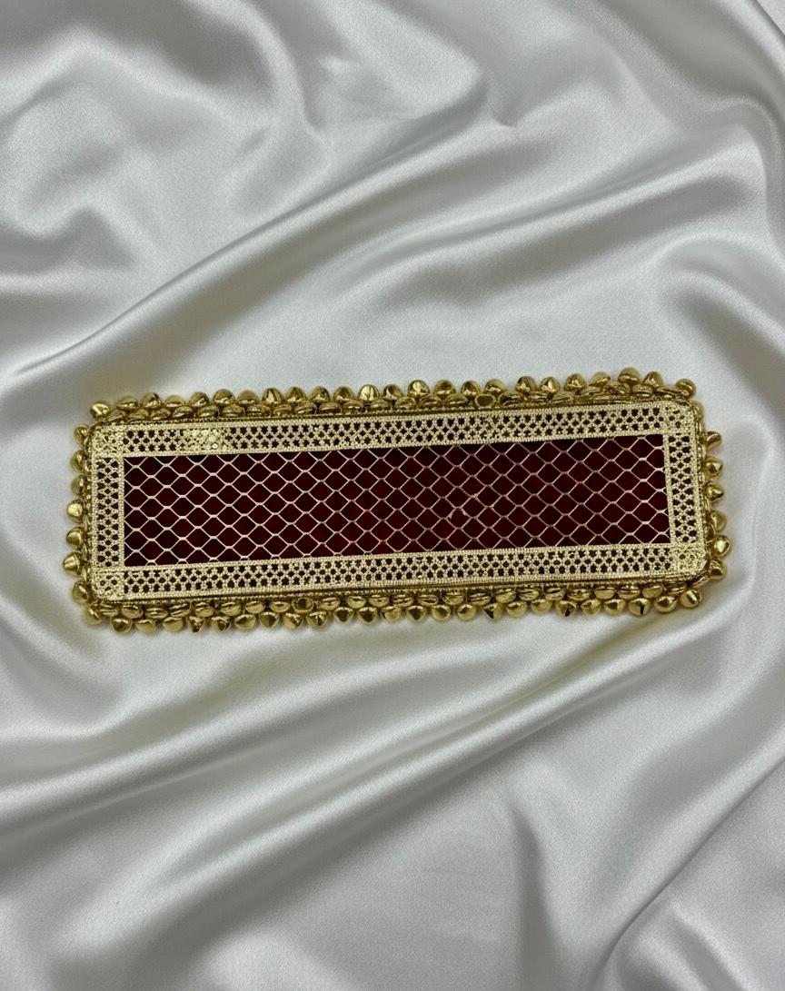 Large Golden Ghungroo Ginni Box