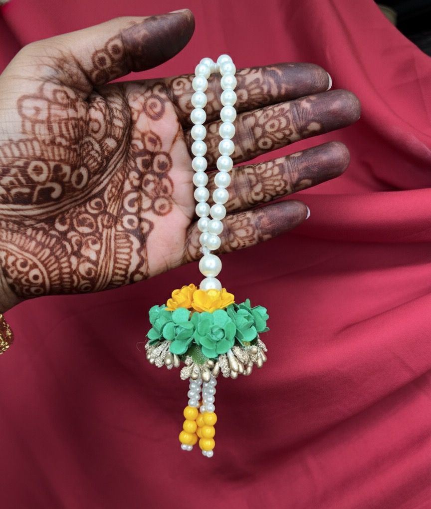 Floral Bliss Hand Bracelet