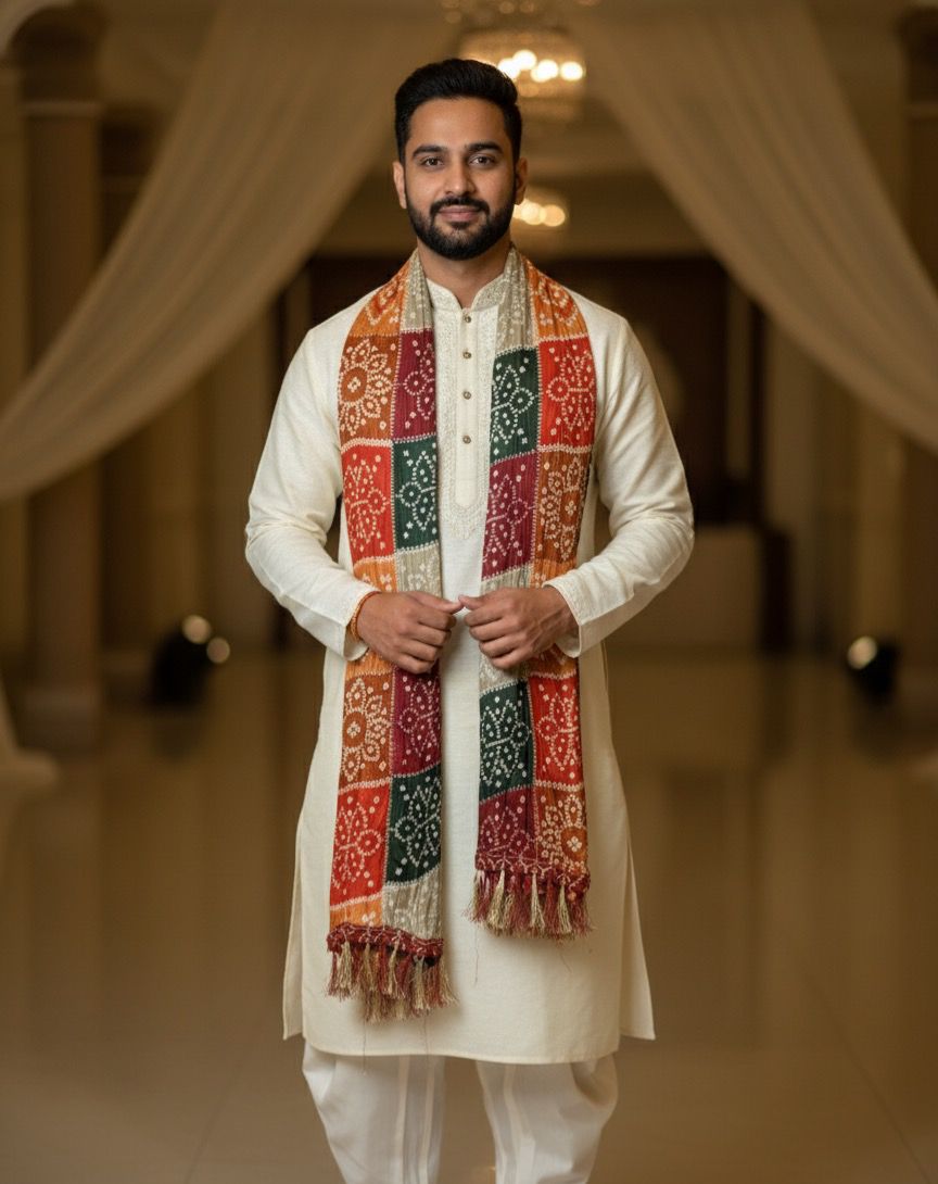 Multicoloured Jaipur Royalty Safa