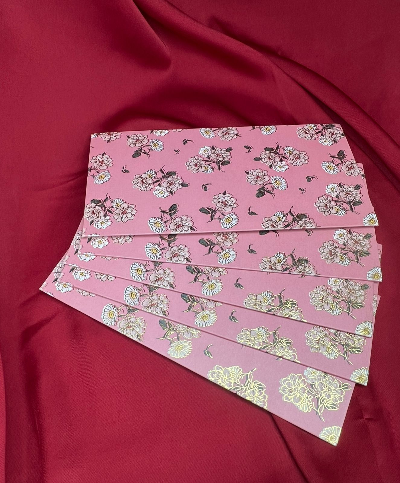 Blush Blossom Shagun Envelopes (Pack of 10)